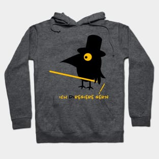 Raven as a conductor Hoodie